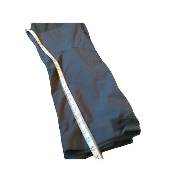 Slam Men’s Grey Nylon Snow Pants Size Medium Belted Inseam 30” Winter Ski Gear - Picture 9 of 11